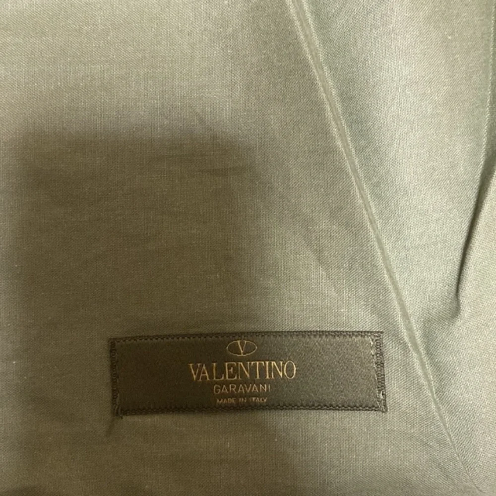 Valentino Star Camo Print Leather Document Case